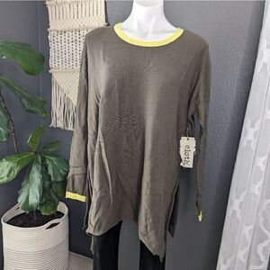NWT Cloth by Design Olive Sweater Nordstrom